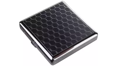 cigarette case Angelo 18pcs 85mm honeycomb anthracite