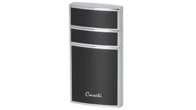 запалка Caseti 1xJet black laquer