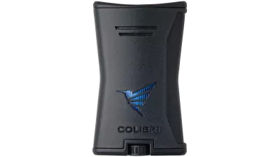 запалка Colibri SLIM black + black
