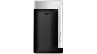 запалка S.T.DUPONT Slim 7 matte black and chrome