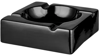 пепелник Cigar black ceramic 4 cigars