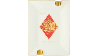 пепелник S.T.DUPONT ROMEO Y JULIETA red and white lacquer glossy 2 cig