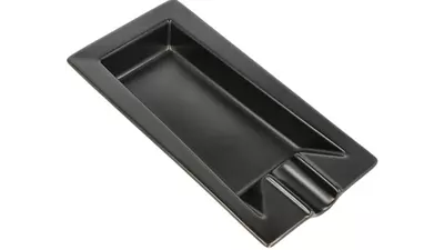 пепелник Angelo Single black matt ceramic 1 cig