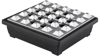 пепелник Angelo Cigar wind aluminum black silver