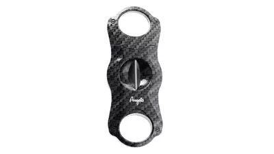 резачка Angelo v-cut black carbon plastic, ring 60