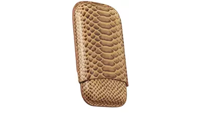 пурера SIGLO Snake print leather brown 3 cig