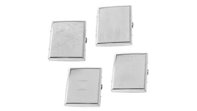 табакера Angelo chrome 100mm /18 pce