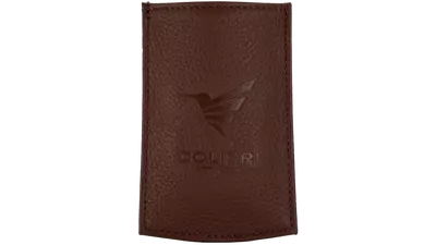 калъф за запалка Colibri Holster leather extra large brown