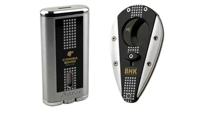 под. к-т COHIBA BEHIKE Xicar lighter and cutter