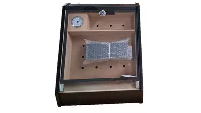 умидор Marbella Kaliman black 30x27x33 cm 09029 29110