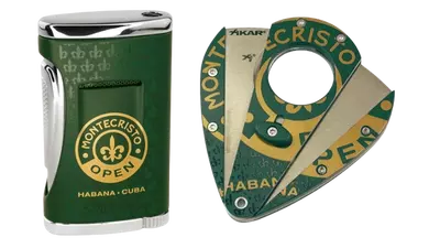 под. к-т MONTECRISTO OPEN XICAR lighter + cutter
