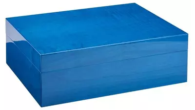 умидор MORICI ROMA Veined blue small 20-30 cig