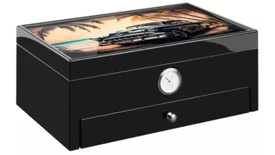 умидор MORICI ROMA Car black Special club edition 100 cig