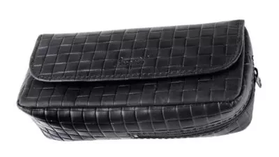 калъф за лула Angelo Cow Leather Black 1 pipe