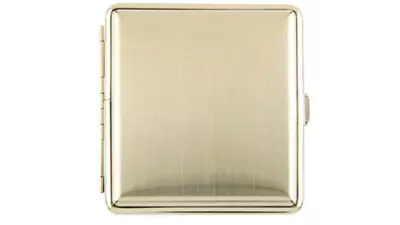 cigarette case Angelo metal gold-colored, 20pcs/ 85mm