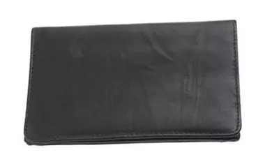 tobacco pouch Angelo RYO Pouch Leahter Black rubber inside