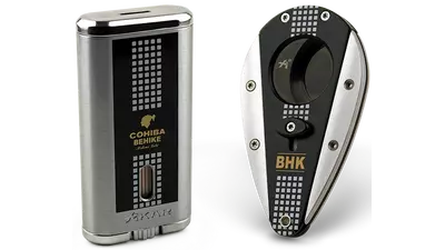 под. к-т COHIBA BEHIKE Xicar lighter and cutter