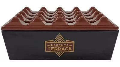 ashtray  HABANOS TERRACE 4 cig melamine