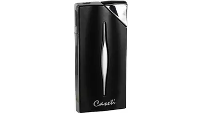 запалка Caseti 1xJet Black Matt and Chrome