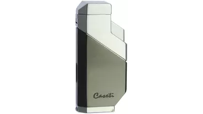 запалка Caseti 3xJet Gun and Chrome with Punch