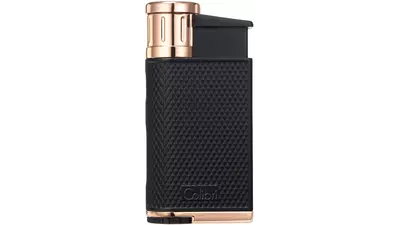 lighter Colibri EVO black and rose