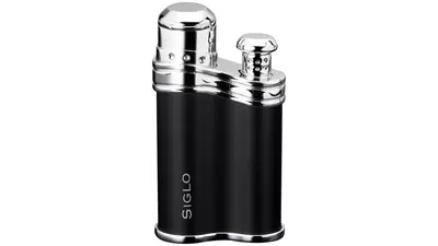 lighter SIGLO Bean shape matt black jet