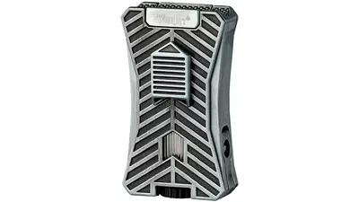 запалка Winjet Premium silver/ black 2xJet+Punch+cigar rack
