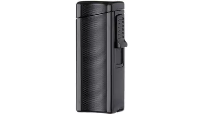 запалка EUROJET 1xJet black + punch, cigar rack 221014