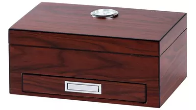 humidor Angelo Brown with combo ashtray