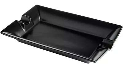 пепелник Cigar Ceramic blk matt 2 cig