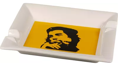 пепелник Che porcelain yellow white 2 cig