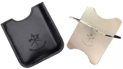 поставка за пури Les Fines Lames Cigar Stand Black leather