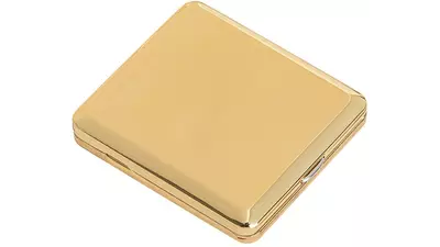 табакера Angelo metal gold coloured rubber 18pcs