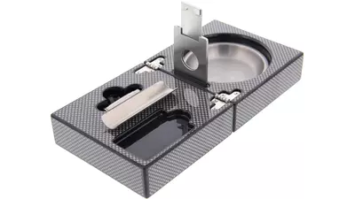 ashtray Cube set carbon