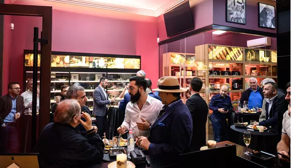 Style and elitism at the newly open La Casa del Habano in Albania