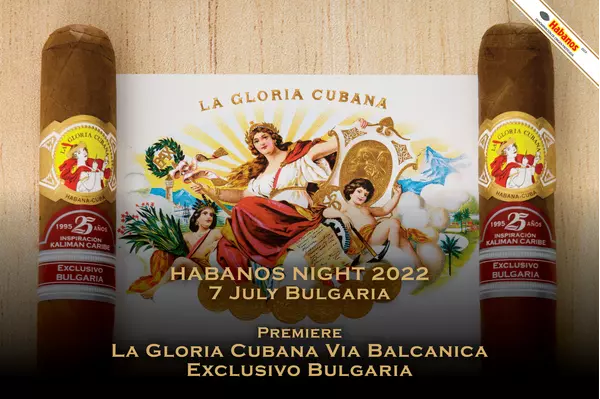 La Gloria Cubana Via Balcanica - second regional cigar edition for Bulgaria