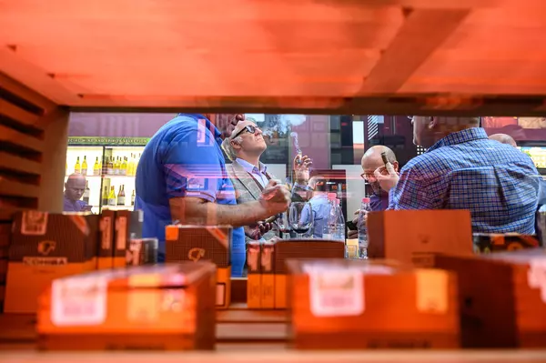 Style and elitism at the newly open La Casa del Habano in Albania