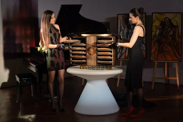 Jubilee Humidor Trinidad 50 Aniversario N64 was presented at an exclusive premiere in Bulgaria by Kaliman Caribe