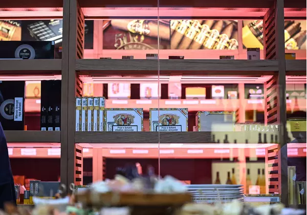 Style and elitism at the newly open La Casa del Habano in Albania